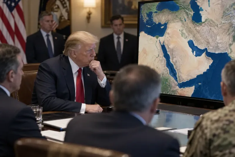 Trump skissar ny Mellanösternstrategi efter Irankriget