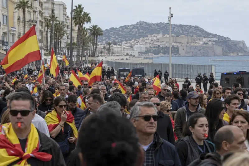 Över 230 000 protesterade efter migrantkrisen i Ceuta
