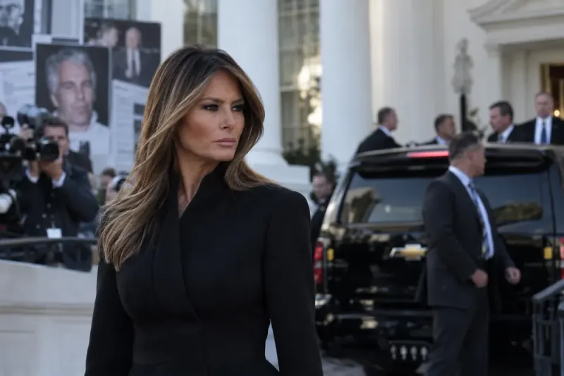 Michael Wolff kopplar Melania Trumps frånvaro till Epstein