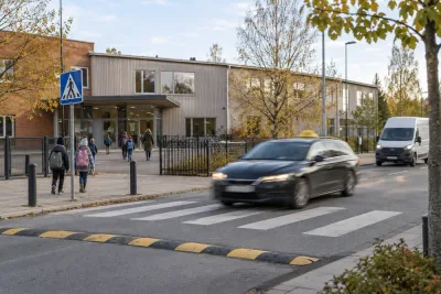 Yrkesförare kör för fort vid fler än var tredje skola