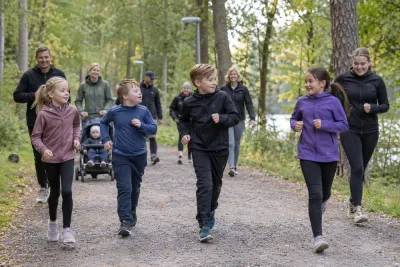 Över hundra unga deltog i Drömloppet
