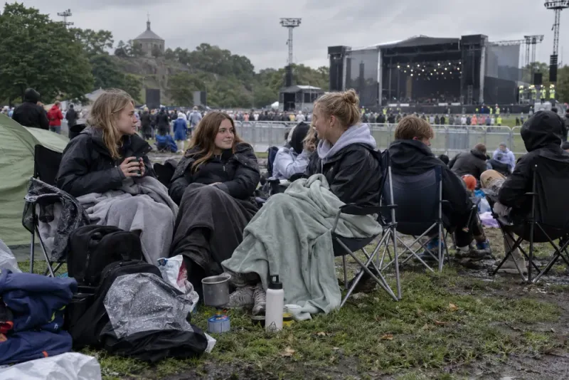 Fans sov fem nätter inför Victor Leksells jättekonsert