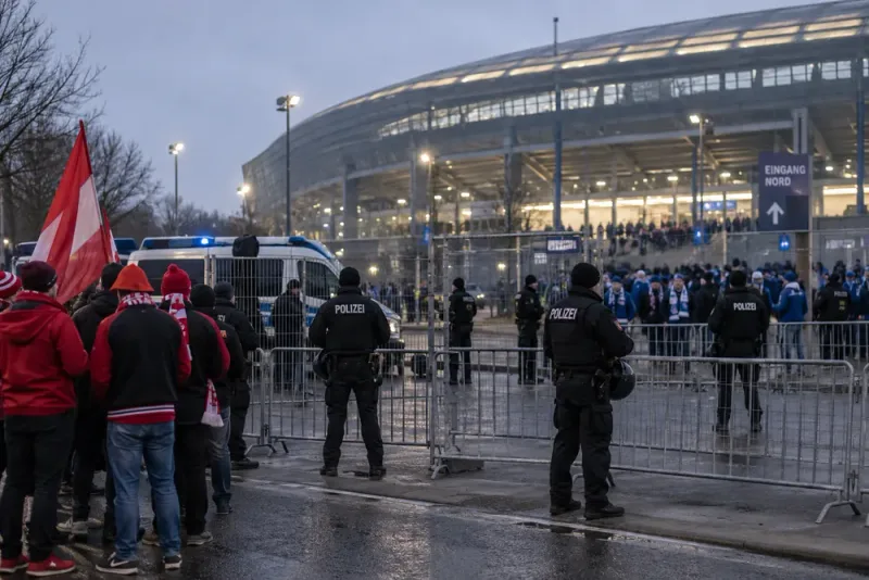 500 Bayern-fans stoppades före Schalke-matchen