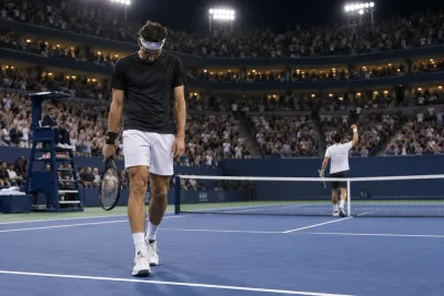 Taylor Fritz föll efter femsetsvändning