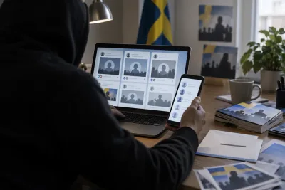 Kasselstrand använde falska identiteter i AFS-kampanjer
