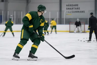 Lucas Wallmark siktar på comeback mot Timrå