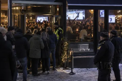 Sportbar fick erinran efter guldfirandet i Skellefteå