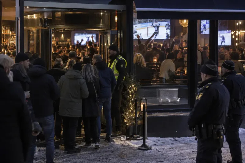 Sportbar fick erinran efter guldfirandet i Skellefteå