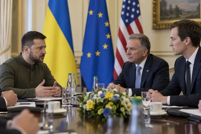 USA-sändebud i nya fredssamtal med Zelenskyj