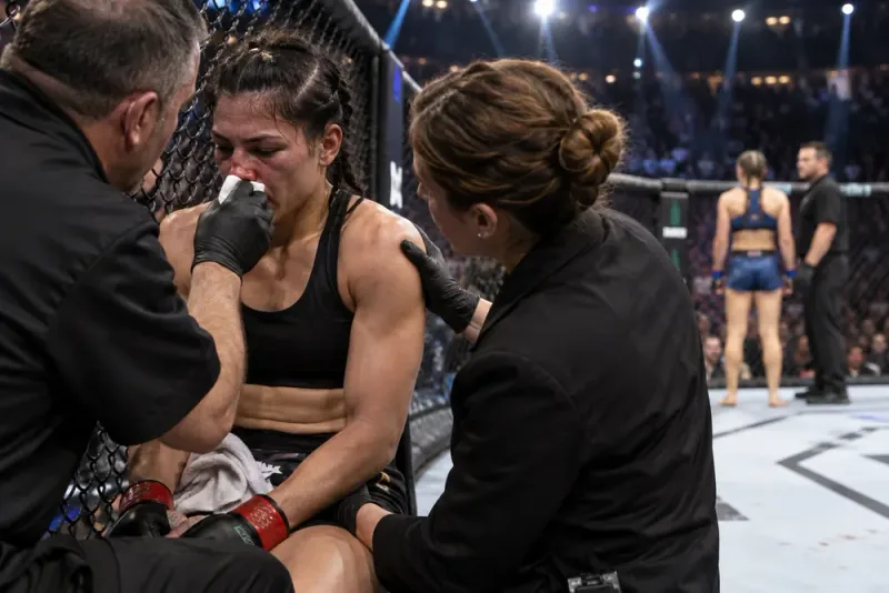 Sofia Montenegro till sjukhus efter UFC-debut