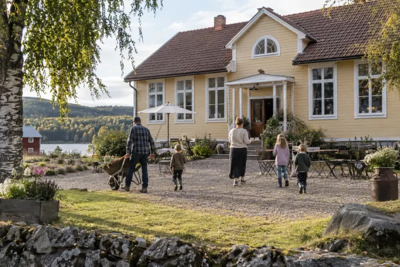 Familjen Baars satsar vidare på livet i Hovra