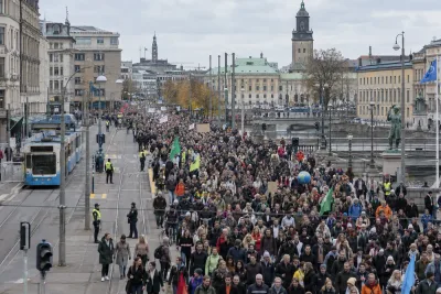 Tusentals fyllde Göteborg i stor klimatmarsch
