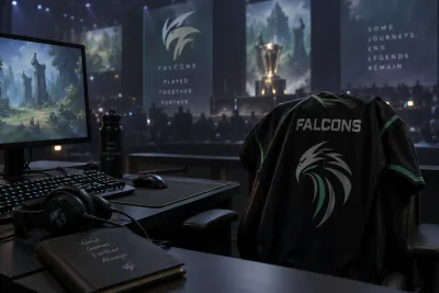 Team Falcons lämnar Dota 2 helt