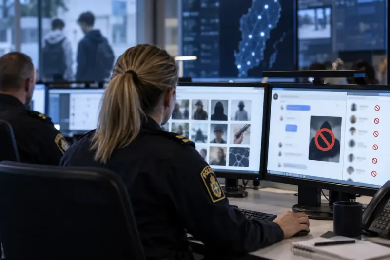 Polisen tvingar plattformar stoppa gängens rekrytering