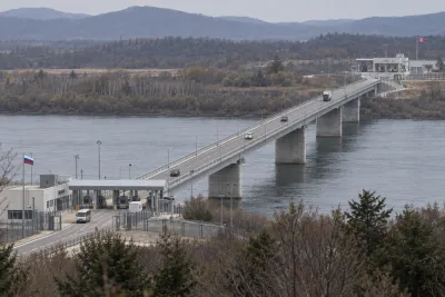 Ny vägförbindelse öppnad mellan Ryssland och Nordkorea