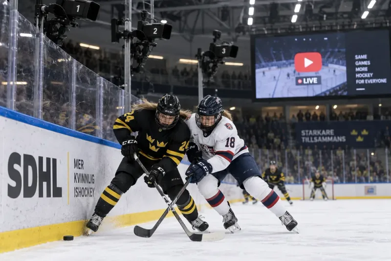 SDHL fortsätter gratis på Youtube