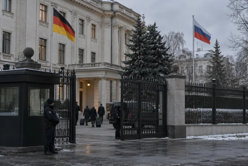 Ryssland stänger tyskt konsulat efter diplomatisk konflikt
