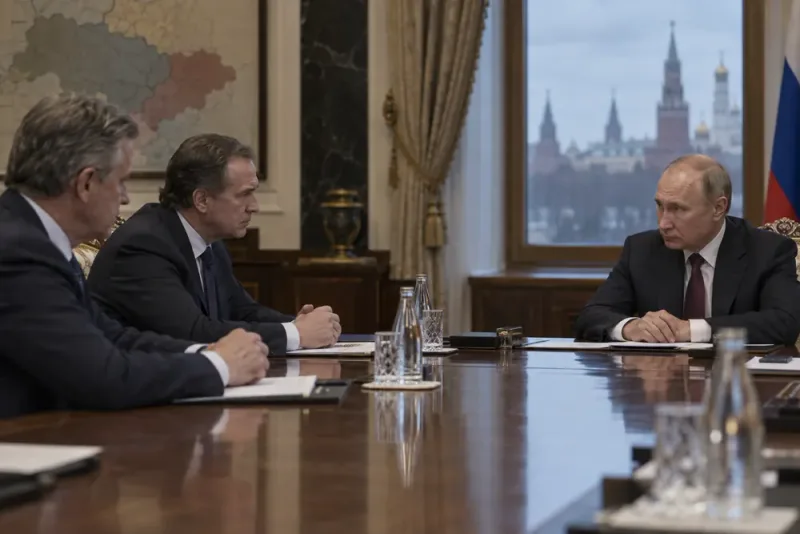 Putin står fast vid krigsmålen efter USA-samtal