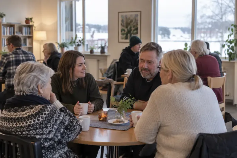 Ny mötesplats samlar Strömsundsbor mot ensamhet