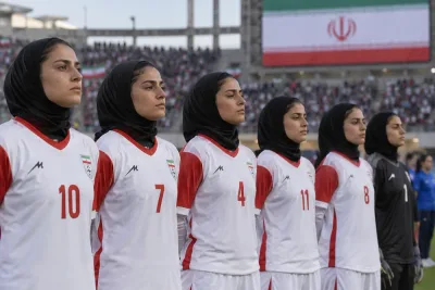 Iranska spelarna berättar om protesten