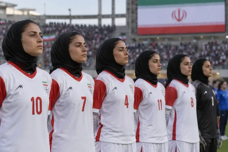 Iranska spelarna berättar om protesten