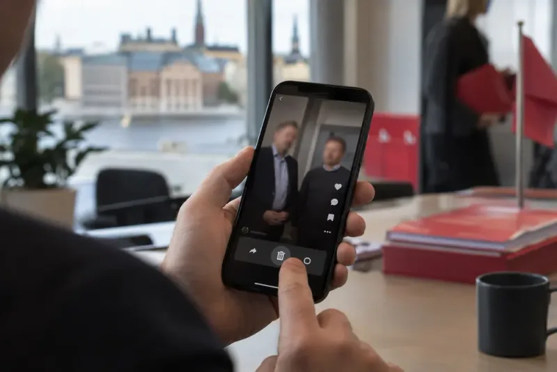 Socialdemokraterna tog bort Tiktok-inlägg med dömda rappare