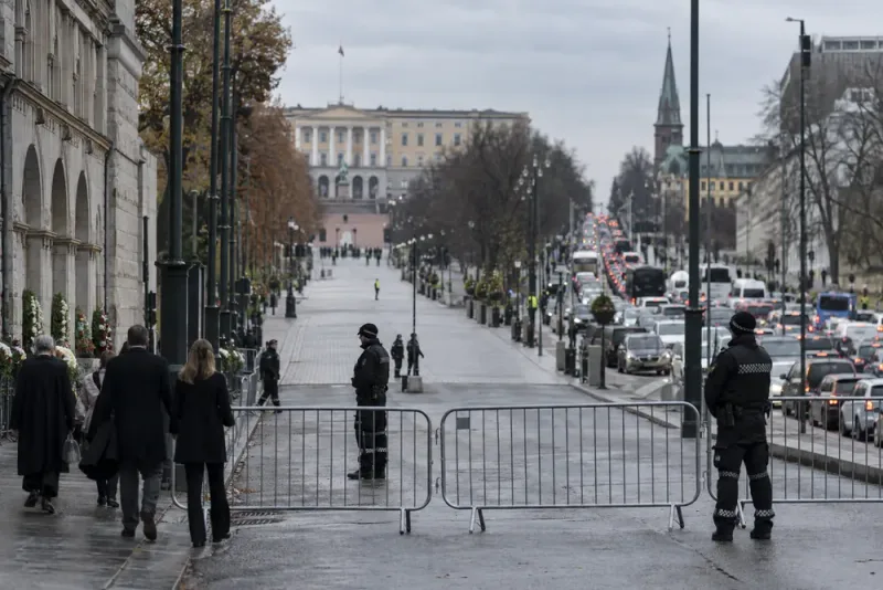 Oslo stängs inför kung Harald V:s begravning