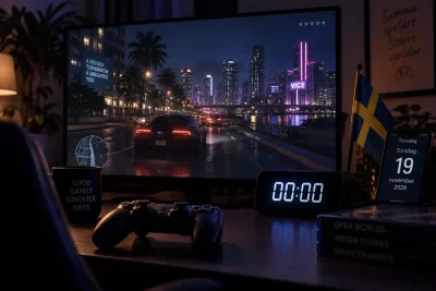 GTA 6 får svensk midnattspremiär