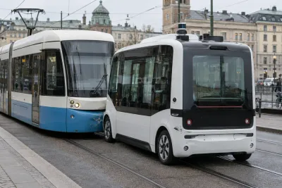 Västtrafik avslutar självkörande busstest efter olycka