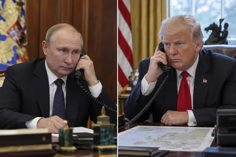 Putin gav Trump besked om Europa och Ukraina
