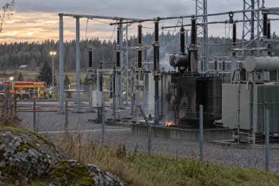 Trasig komponent orsakade brand i Stackbo