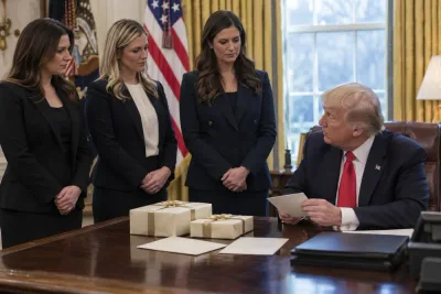 Tre Trumpmedarbetare fick 45 000 dollar var