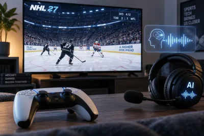 NHL 27 använder AI i kommenteringen