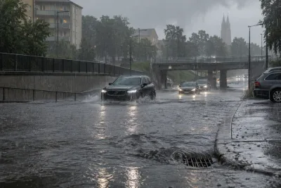 Kraftigt regn hotar Uppland – gul varning utfärdad