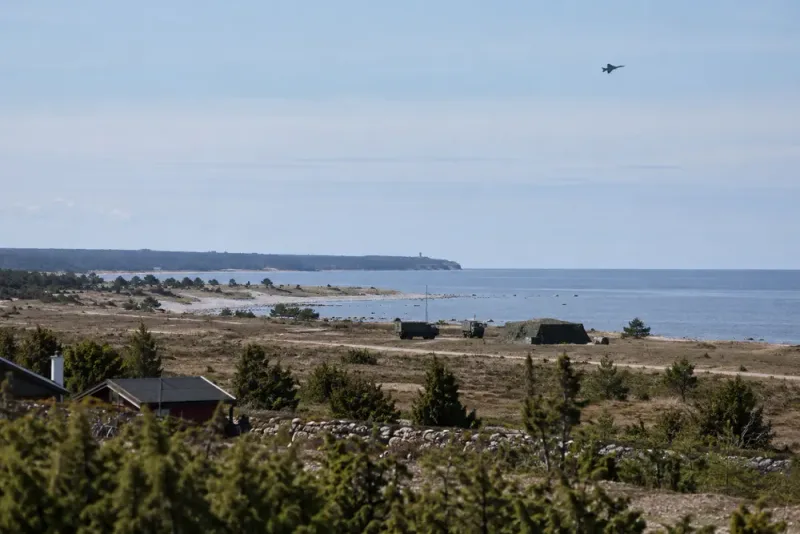 Försvarsmakten bakom två kraftiga smällar på Gotland