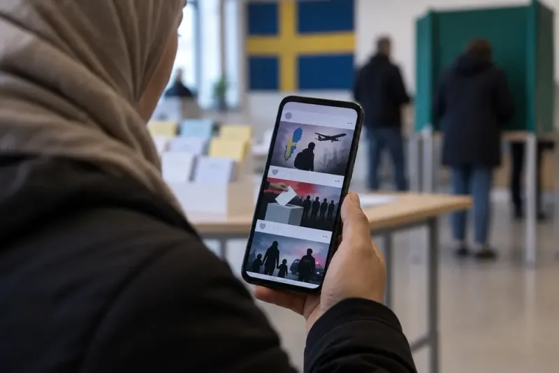 Falska utvisningsbudskap sprids bland arabisktalande väljare