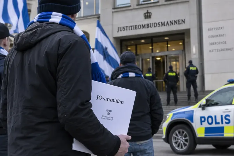 SFSU JO-anmäler Polisen och Åklagarmyndigheten