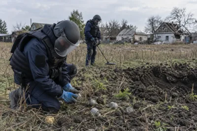Ukraina står för 87 procent av klustervapenoffren