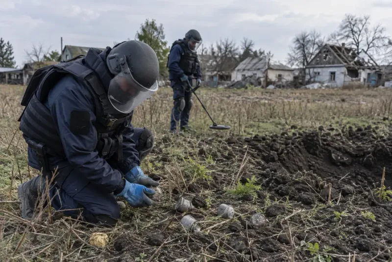 Ukraina står för 87 procent av klustervapenoffren