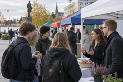 Unga söker sig till valstugorna i Luleå