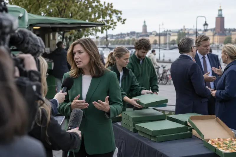 Centerledaren avfärdar Moderaternas inviter som panikdrag