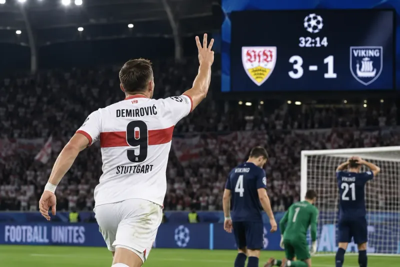 Ermedin Demirović sänkte Viking med hattrick