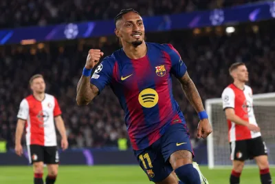 Raphinha glänste när Barcelona vann stort