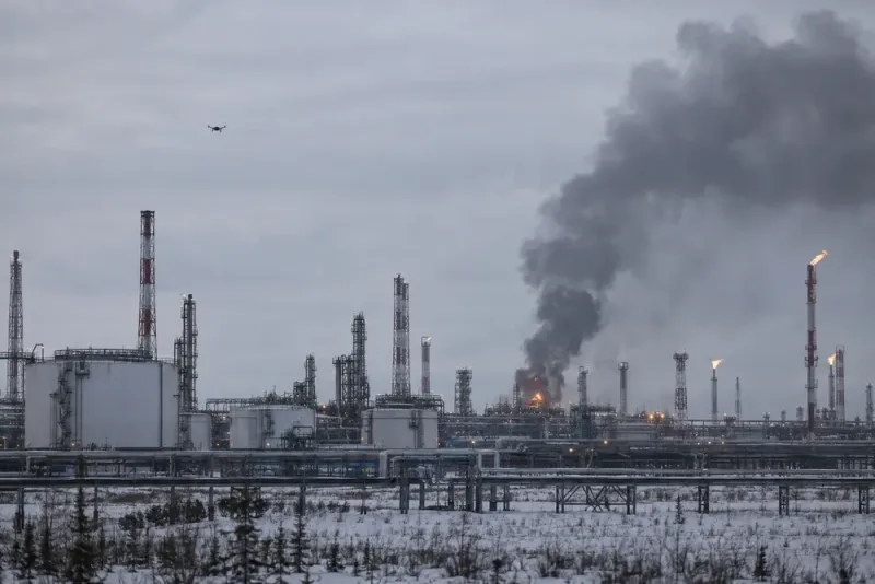 Ukrainska drönare når rekorddjupt in i Ryssland