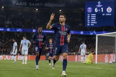 Ferran Torres gjorde tre i PSG-seger