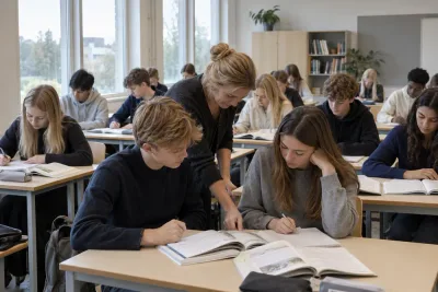Lärare kräver mindre klasser efter Pisa-raset
