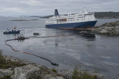 TT-Line släpper striden om miljonavgift efter oljeutsläpp