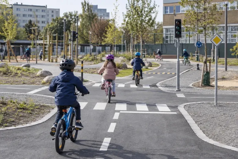Malmö öppnar ny trafikövningsplats för barn