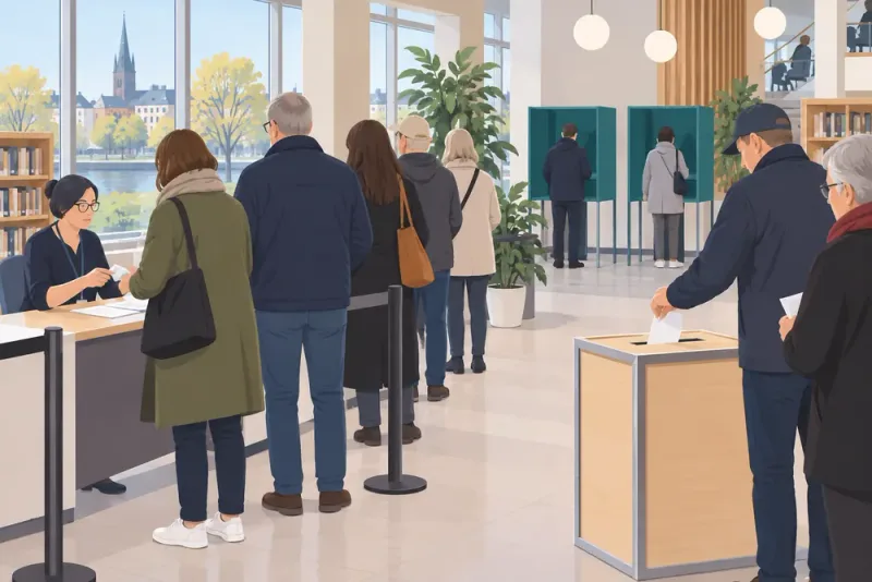 Rekordmånga förtidsröstar i Linköping inför valet