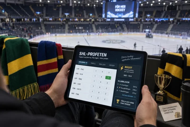 SHL-Profeten öppnar nya klubbligor med priser